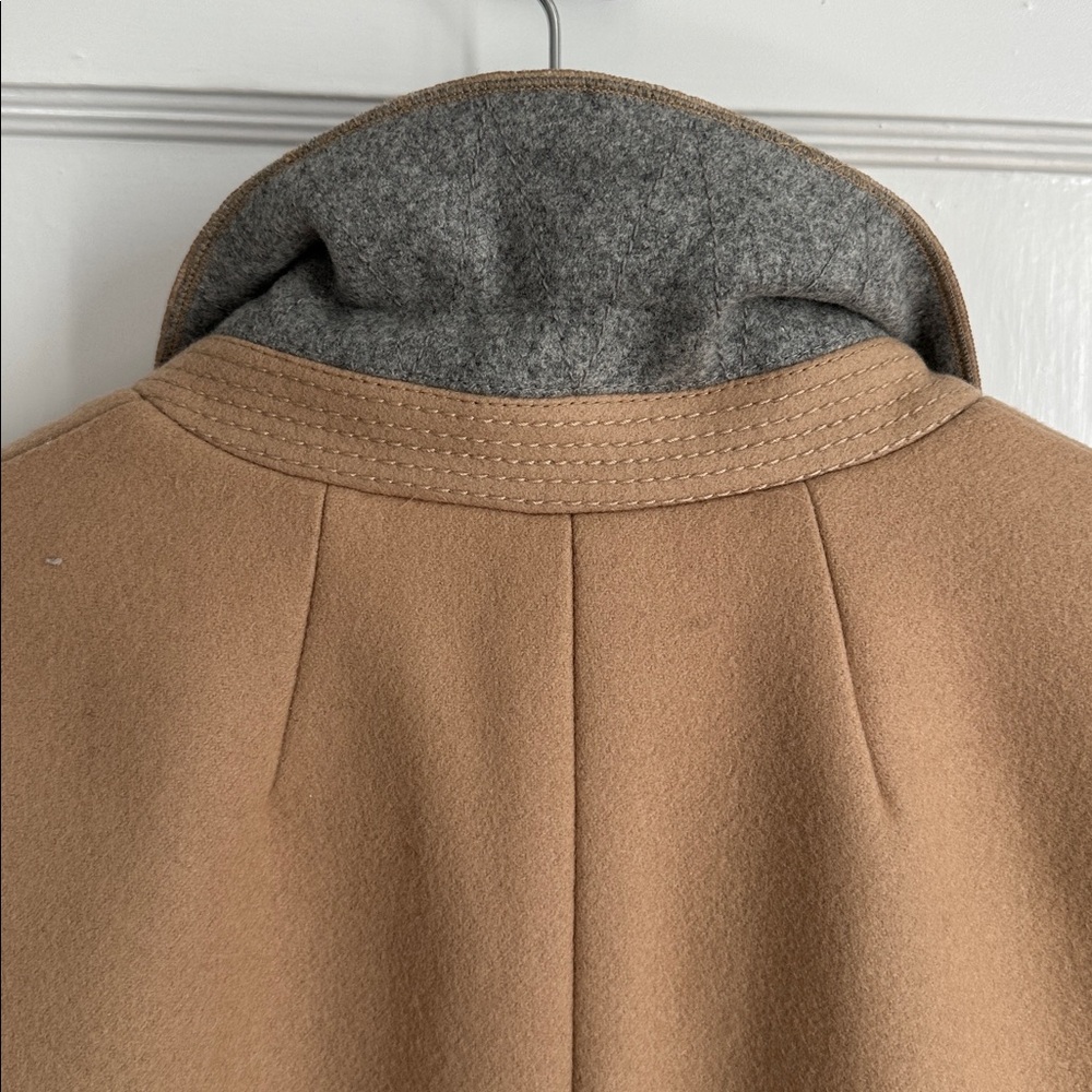 Banana Republic Tan Wool-Blend Single-Button Trench Coat - Picture 8 of 12